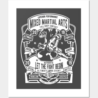 Mixed Martial Arts Posters and Art